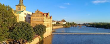 Prague restaurant Czech restaurant by the river