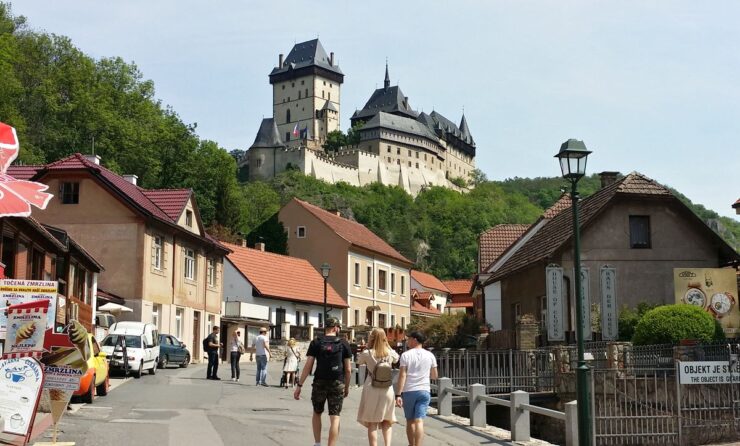 Karlštejn Castle day trip from Prague 2026 — Gothic fortress Bohemian forest